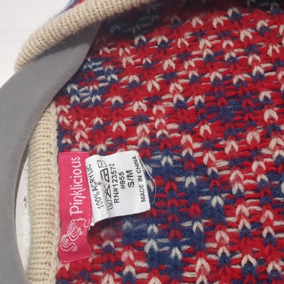 Boho open front Aztec sweater - Picture 2 of 3